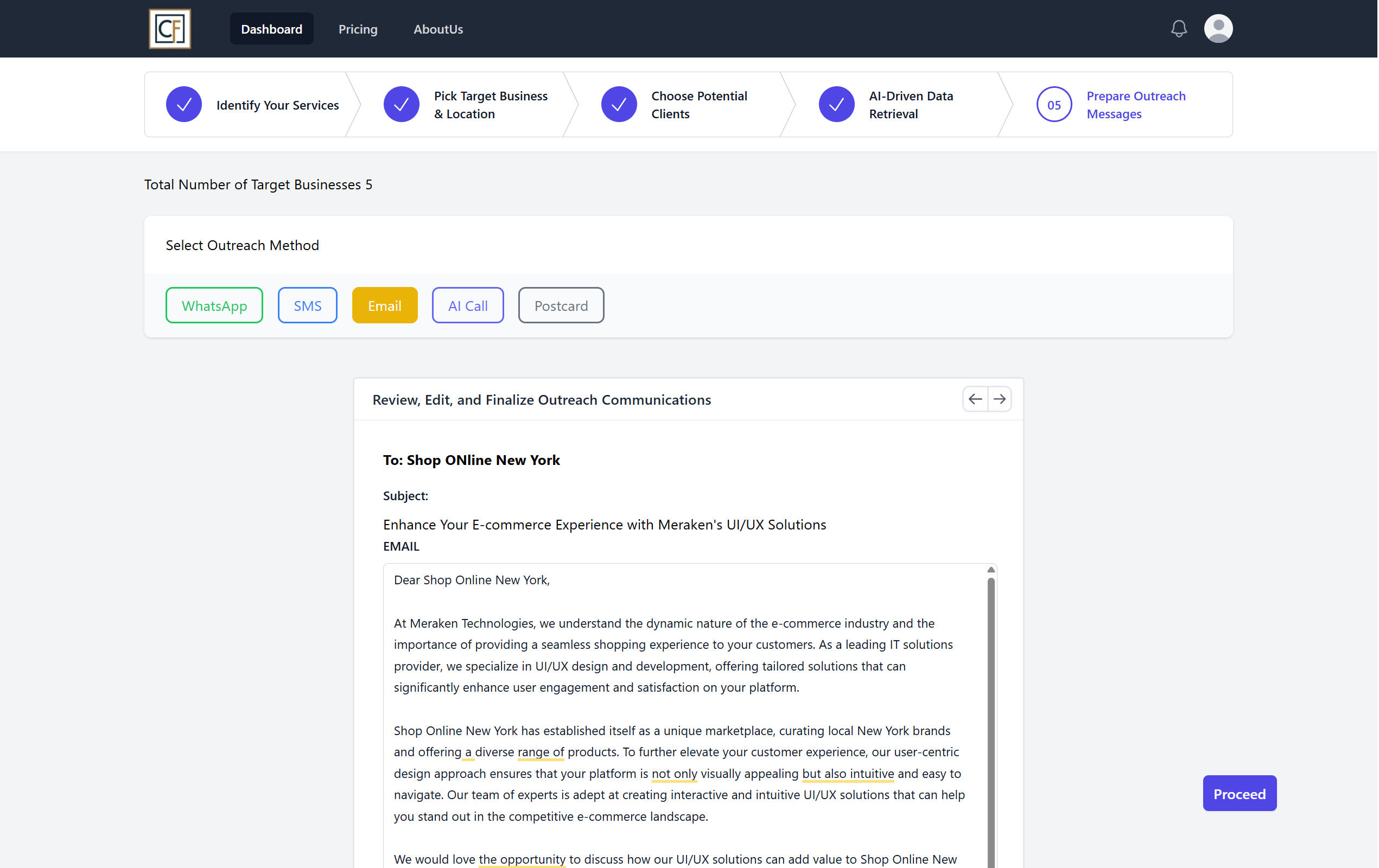 Step 5 Screenshot